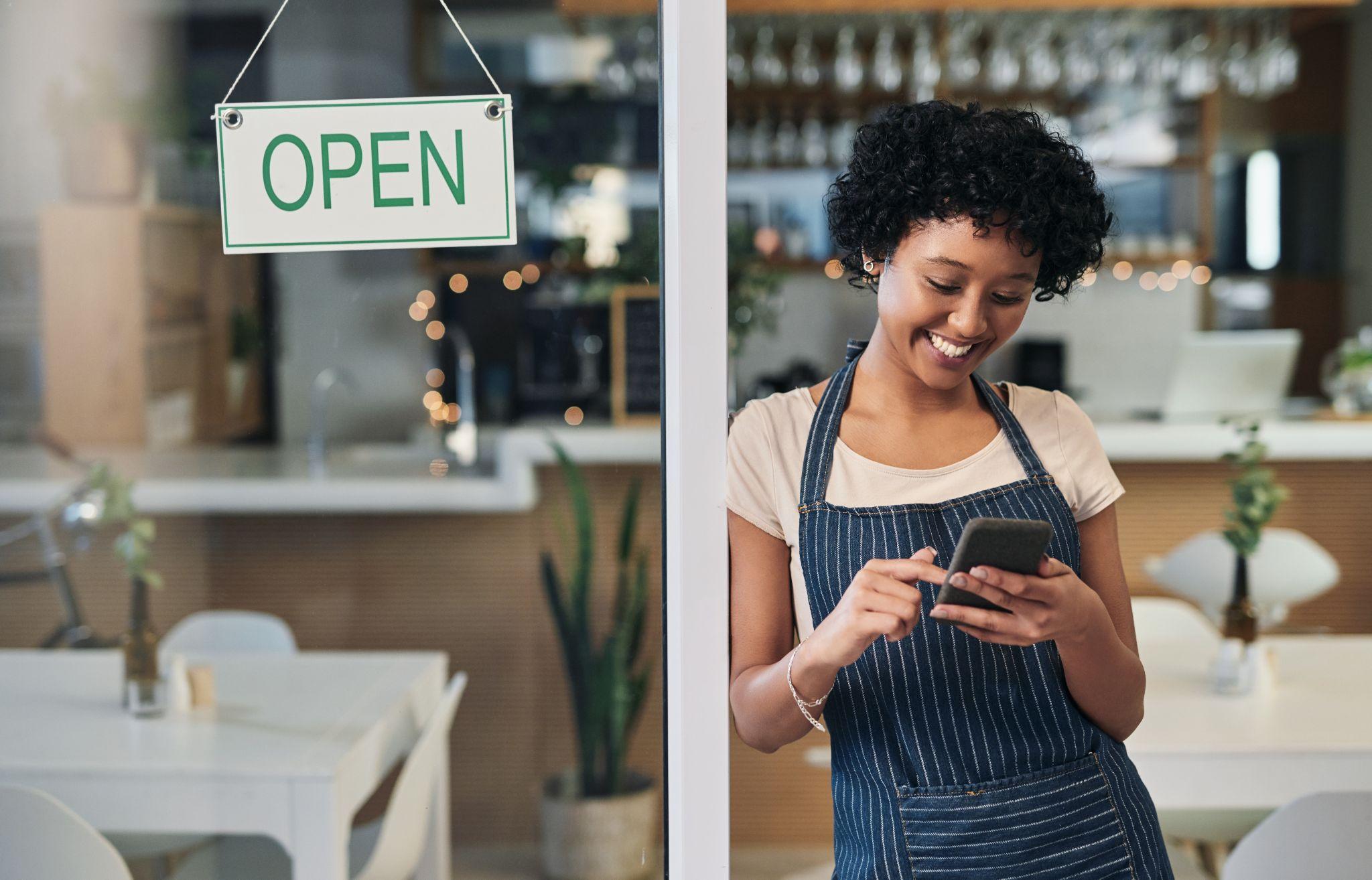AI Overview naming local businesses in a Google search results screen.